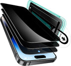 ESR 3 Pack for iPhone 14 Pro Privacy Screen Protector, Anti-spy Tempered-Glass by ESR