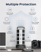 Power Strip Tower Surge Protector - Image 5