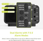 uscce Alarm Clock Radio for Bedroom - Image 3