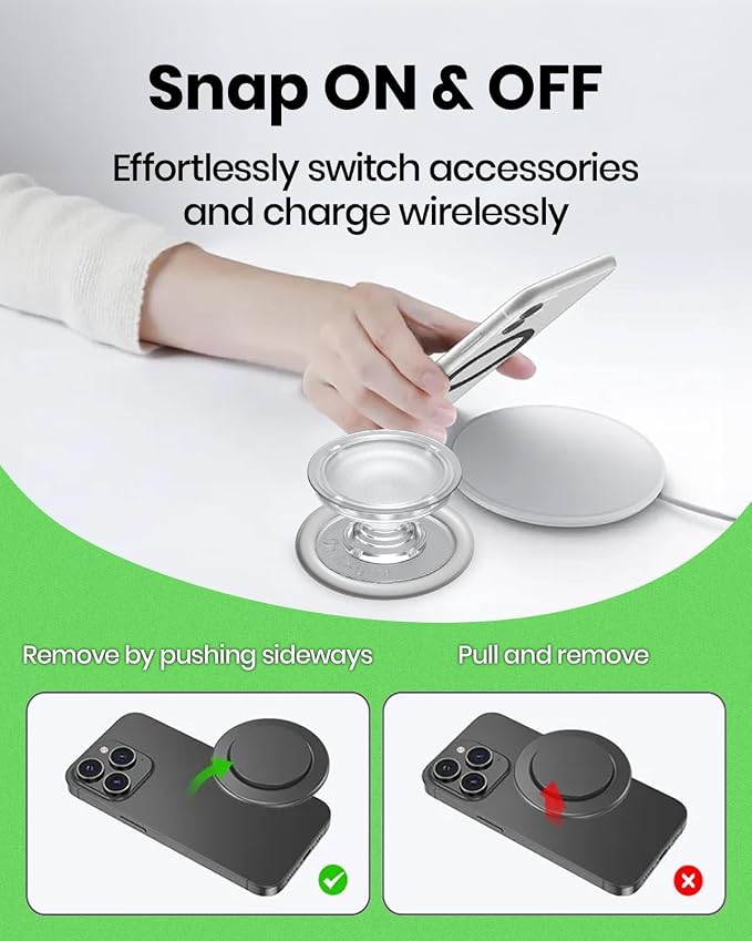 Magnetic Silicone Suction Cup Phone Mount - Image 7