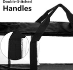 Fasmov 6 Pcs DVD Storage Bags Hold up to 240 DVDs, Water Resistant DVD Holder - Image 3