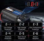 LVYUAN 500 Watt Pure Sine Wave Power Inverter 12V to 110V/120V DC to AC - Image 7