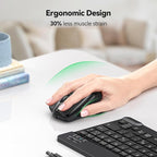 TECKNET Wireless Silent Mouse, Quiet Click, 2.4G Optical Cordless Mouse - Image 8