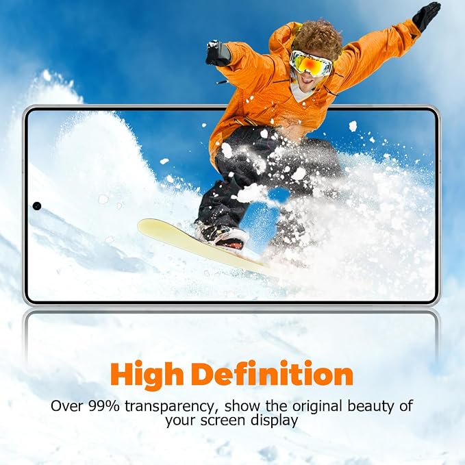 Screen Protector For Galaxy S25 Ultra Fingerprint unlock - Image 7