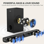 Wohome 2 in 1 Detachable Sound bar - Image 2