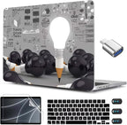 CISSOOK Creative Bulb Hard Shell Case by CISSOOK