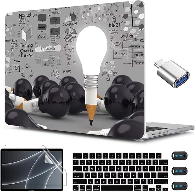 CISSOOK Creative Bulb Hard Shell Case by CISSOOK