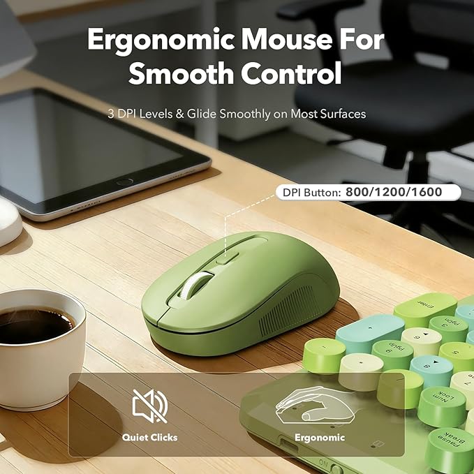 Wireless Keyboard and Mouse Combo - Image 6