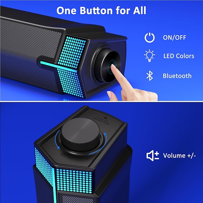 Jeecoo M20 Bluetooth Computer Speakers - Image 4