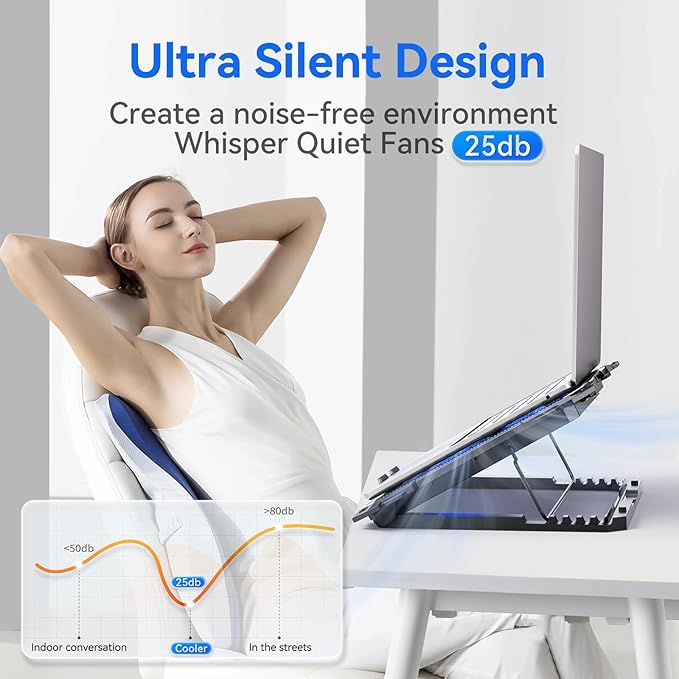ICE COOREL Laptop Cooling Pad - Image 6