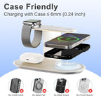 4-in-1 for Magsafe Wireless Charging: 15W Qi Magnetic Fast Charger Station Pad - Image 7