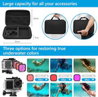 Accessories Kit for DJI Osmo Action 5 Pro/4/3 Black, SGIP Waterproof Protective - Image 7