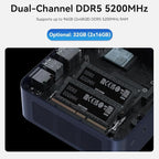 TRIGKEY Mini PC, Intel Core i9 13900HK, Mini Computer - Image 4