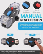 60A Resettable Circuit Breaker - 60 Amp Self Recovery - Image 3