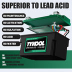 YTX7A-BS-STD 12.8V 3AH 180CCA LiFePO4 Lithium Motorcycle Battery fit - Image 3