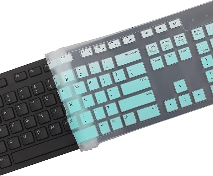 Keyboard Cover Skin for Dell KM636 KB216 KB216t KB216d KB216p Wired & Wireless - Image 6