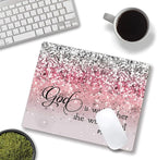 Hokafenle Mouse Pad, Psalm 46:5 God is Within Her, She Will not Fall - Image 4