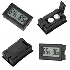 4-Pack Mini Digital Temperature Humidity Meters Gauge Indoor Thermometer - Image 5