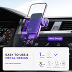 Wireless Car Charger, 【7 Colored RGB Backlit】15W Auto Clamping Car Charger - Image 5