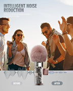 PQRQP 3 in 1 Wireless Lavalier Microphone - Image 5