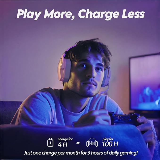 NUBWO G06 Dual Wireless Gaming Headset - Image 6