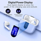 TAGRY Bluetooth Headphones True Wireless Earbuds 60H Playback LED Power Display - Image 2