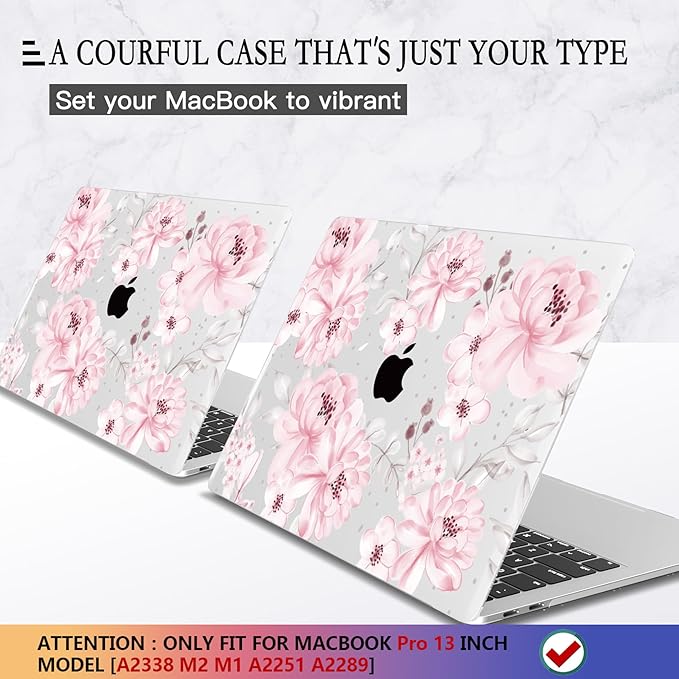CISSOOK Compatible with MacBook Pro 13 inch Case M2 M1 Chip 2025-2016 Release - Image 3