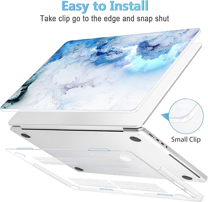 Mektron Case for MacBook Pro 16" M3 A2991 M2 A2780 M1 A2485 Pro/Max Chips - Image 3