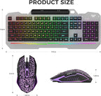 AULA Keyboard, T102 104 Keys Gaming Keyboard and Mouse Combo - Image 9