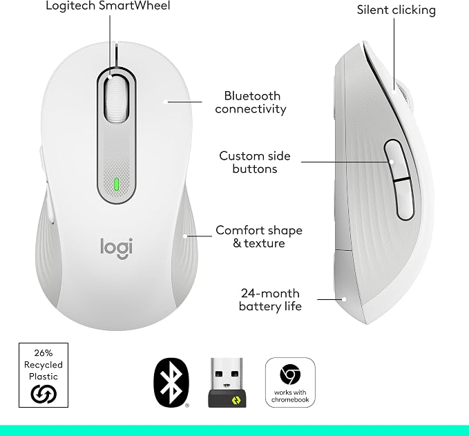 Logitech Wireless Mouse Signature M650 - Image 7
