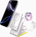 Wireless Charger 5 in 1 Magnetic Charging Station Stand by YouthMemory
