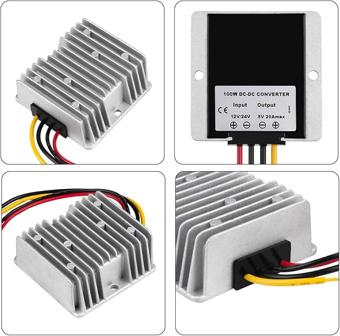 HOMELYLIFE Voltage Converter DC 12V 24V Step Down to 5V 20A 100W Reducer Buck - Image 2