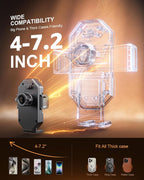 SUPERONE 3-in-1 Car Phone Holder 360° Adjustable Car Phone Mount - Image 7