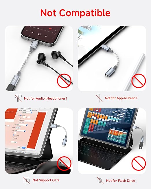 2 Pack 27W USB C to Lightning Cable Adapter, PD Fast Charging & Data Transfer - Image 9