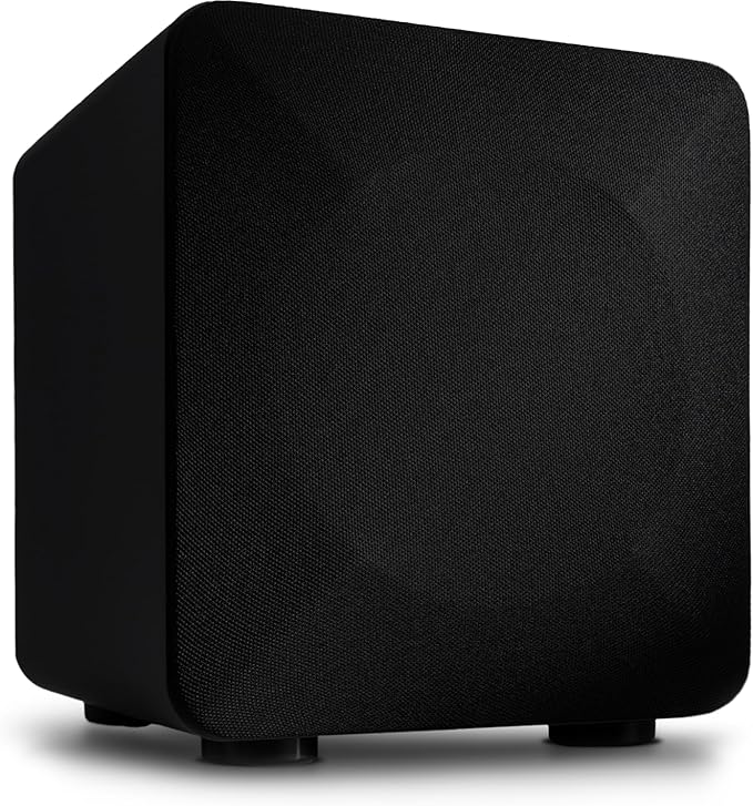 Audioengine S6 210W Compact Powered Mini Subwoofer- Powerful Bass in a Small by Audioengine