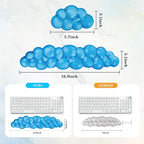 Gel Cloud Keyboard and Mouse Wrist Rest, Cute Wrist Support and Arm Support - Image 5