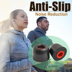 Memory Foam Ear Tips Replacement Earbuds Tips Noise Reduction Anti-Slip fit - Image 4