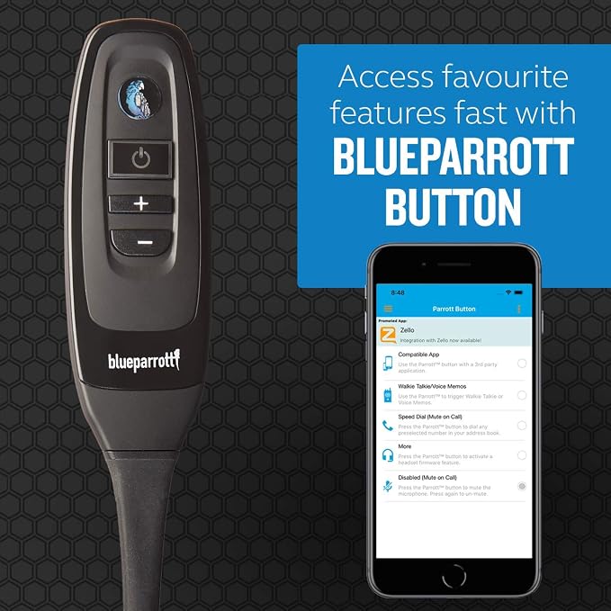 BlueParrott C400-XT Mono Bluetooth Wireless Headphones 96% Noise Canceling - Image 5