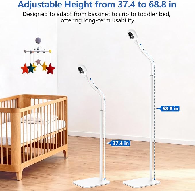 Floor Stand for Nanit Baby Monitor, Baby Camera Stand for Nanit Pro/Plus - Image 7