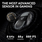 Logitech G PRO X SUPERLIGHT 2 Wireless Gaming Mouse, 60g Pro-Grade - Image 4