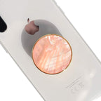 OnTheGrip Cute Natural Seashell Design Round Shape Collapsible Mobile Phone by OnTheGripofficial