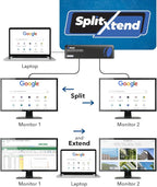 OREI USB C Docking Station Triple Monitor 3 Monitor Dock - Image 8