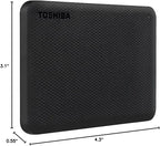 Toshiba Canvio Advance 2TB Portable External Hard Drive USB 3.0 - Image 4