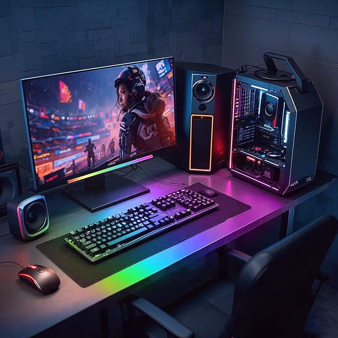 Generic RGB LED Monitor Light Bar, USB Powered, RGB Mode Change Controller - Image 2