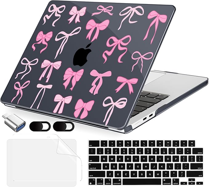 Compatible with MacBook Air 13.6 inch Case, M4 A3240/M3 A3113/M2 A2681 by MecBevia