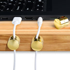 5 Sets Charger Holders for Cords, Adhesive Metal Cord Clips, Cable Management - Image 6