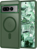 Magnetic for Google Pixel 7 Pro Case, Shockproof Slim Translucent Matte by Casehas