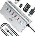 USB C Hub Ethernet, 10Gbps USB Docking Station 10-in-1 by intpw