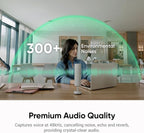 Insta360 Wave - AI Speakerphone, Voice Recorder, 8 Noise-Canceling Mics - Image 3