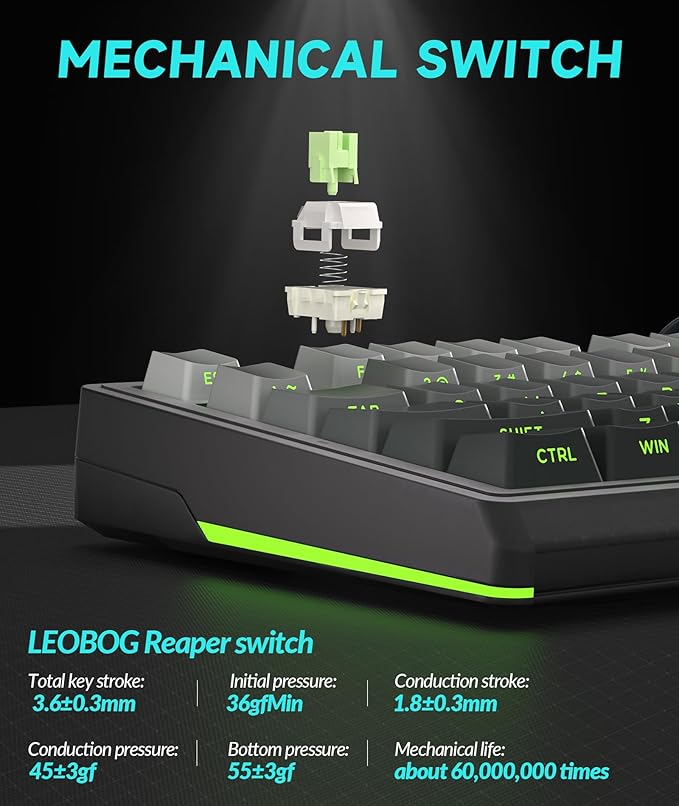 KI99 Pro 96% Wireless Mechanical Keyboard, RGB Gaming Keyboard, Hot-Swappable - Image 5